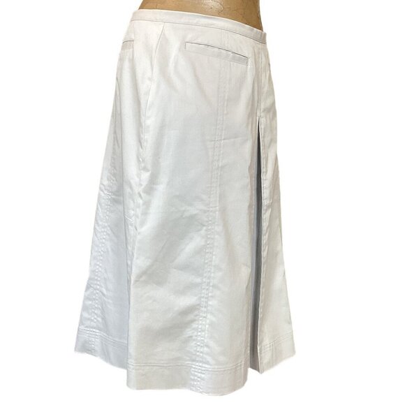 Nike Golf Dri-Fit Skirt 3-Pocket Front Pleat 10/M Light Khaki Beige Modesty 295G - Picture 4 of 9